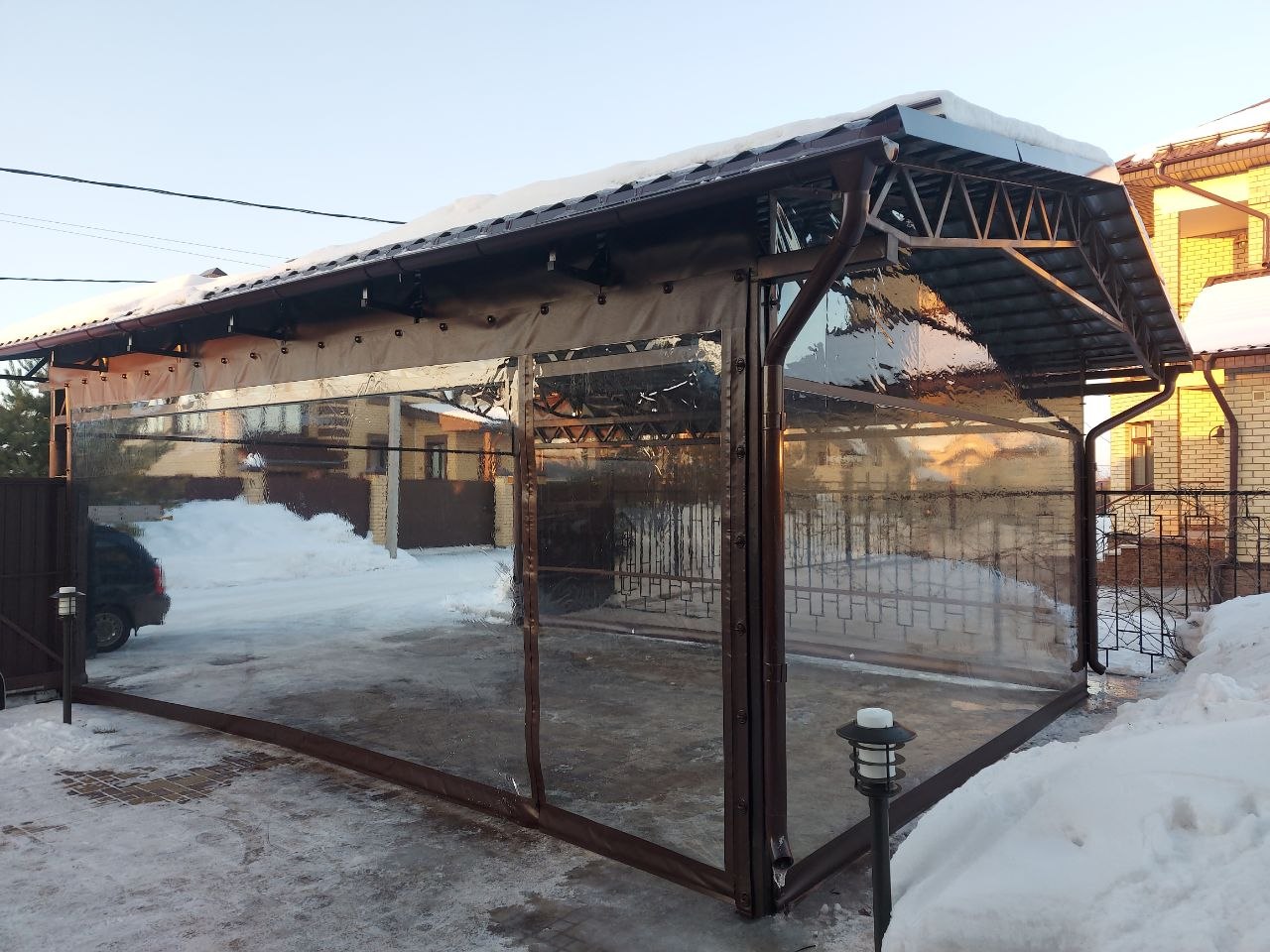 Металлическая терраса